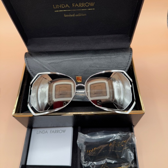 LINDA FARROW SUNGLASSES WITH BOX main image 5